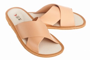 Pantofle męskie krzyżaki